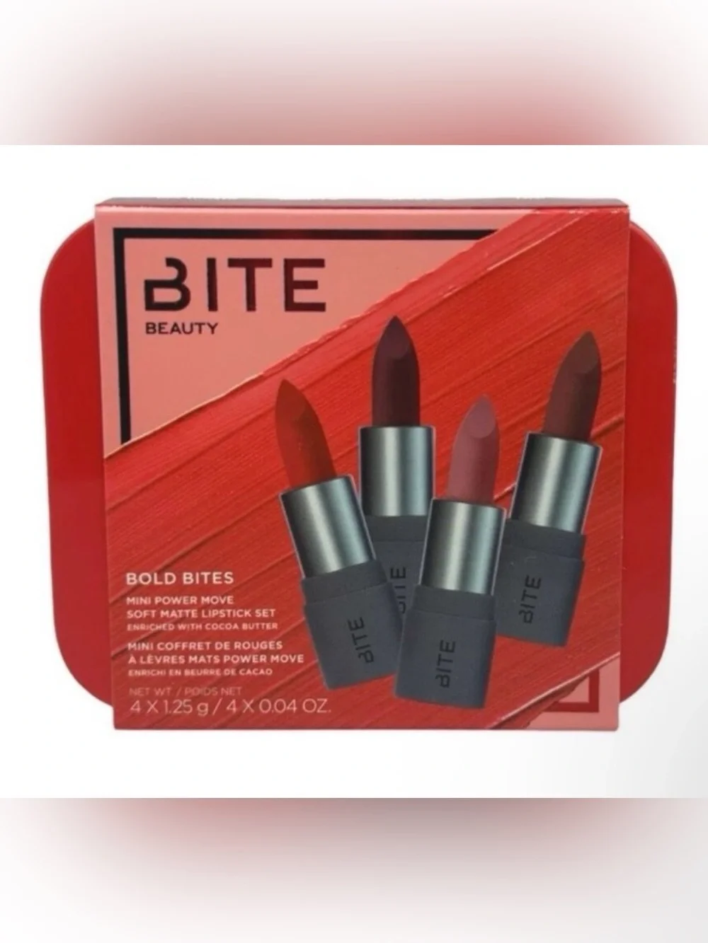 Bite Beauty Bold Bites Mini Power Move Soft Matte Lipstick Set